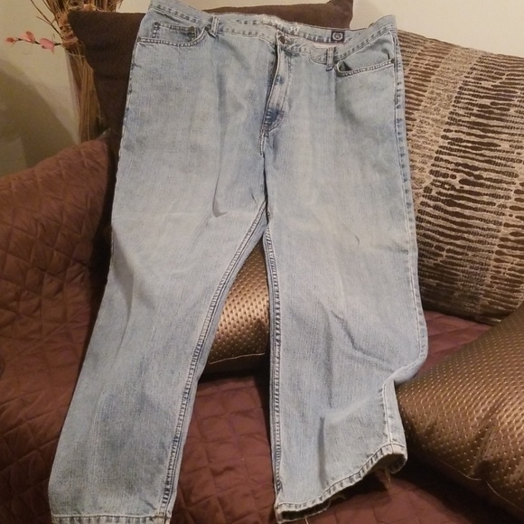 Chaps Relaxed Fit Mens Jeans - Picture 2 of 5